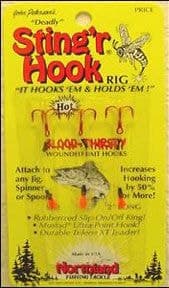 Northland® Slip-On Sting'r Hook Rig, Red