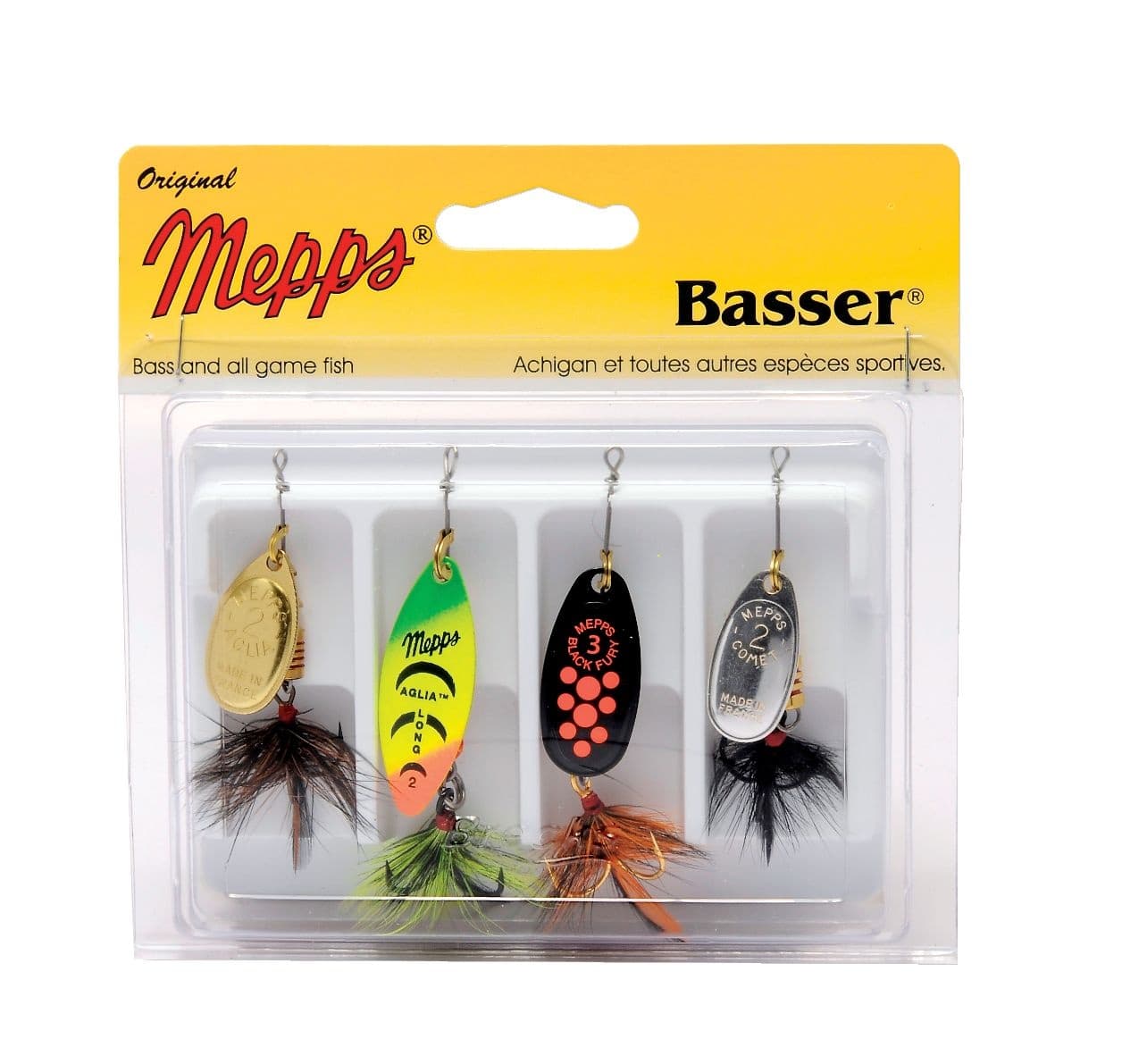 Mepps Basser Kit, Dressed Lure