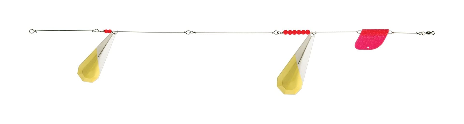 Luhr-Jensen Ford Fender Lake Troll, 50/50 Brass Nickel