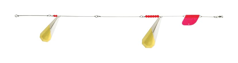 Luhr-Jensen Ford Fender Lake Troll, 50/50 Brass Nickel
