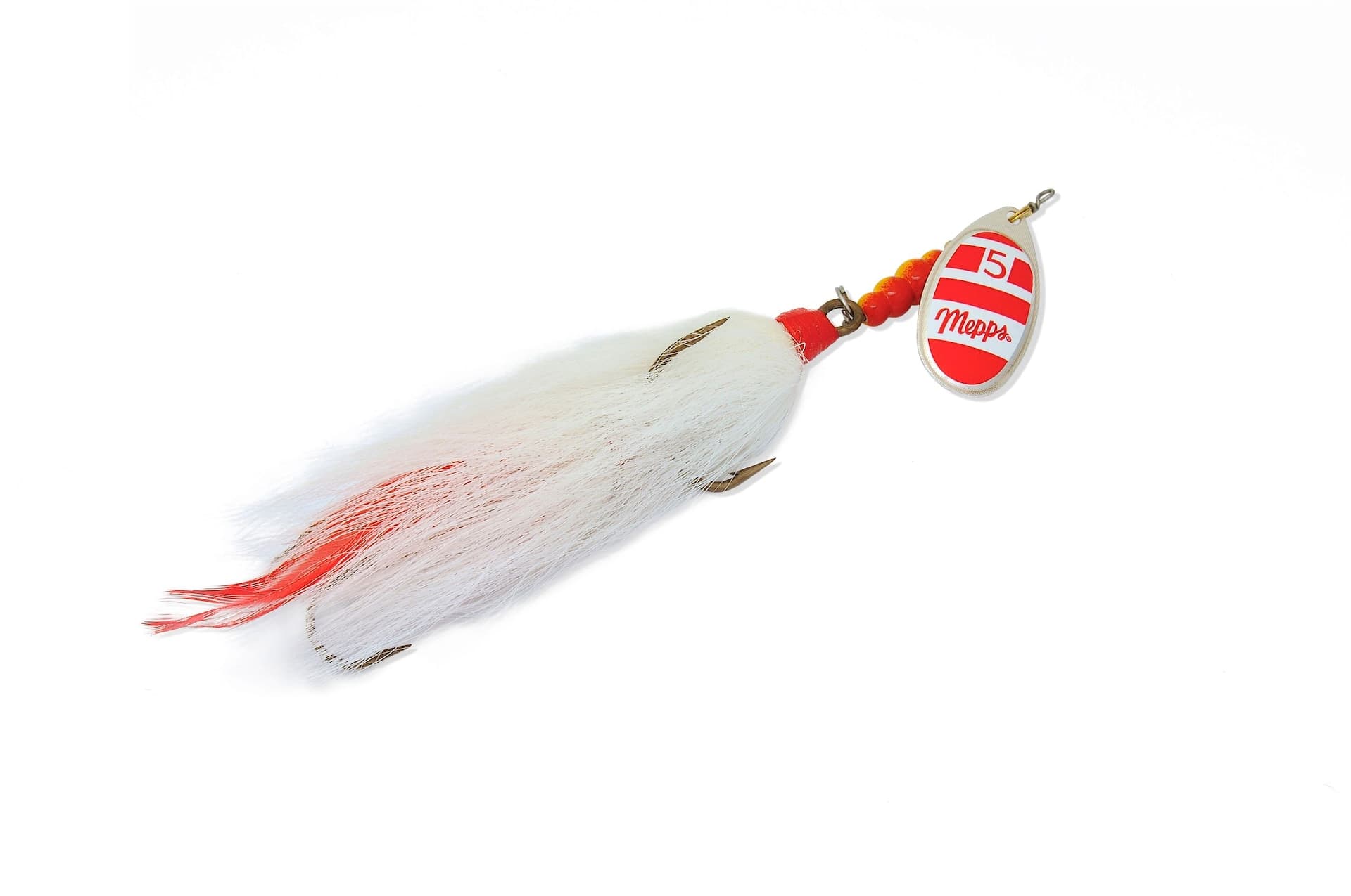 Mepps Musky Killer, Red/White