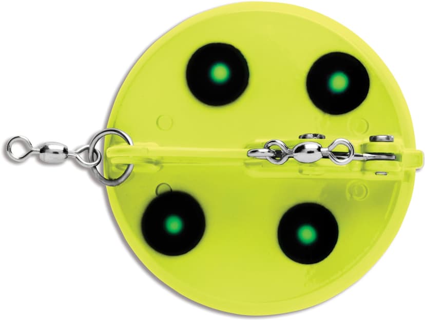 Luhr Jensen Coyote Flasher, Fluorescent Chartreuse/ Green UV, Size 001