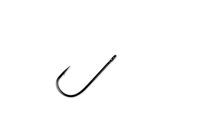 Gamakatsu Siwash Open Eye Hook, Nickle Silver Black, #8