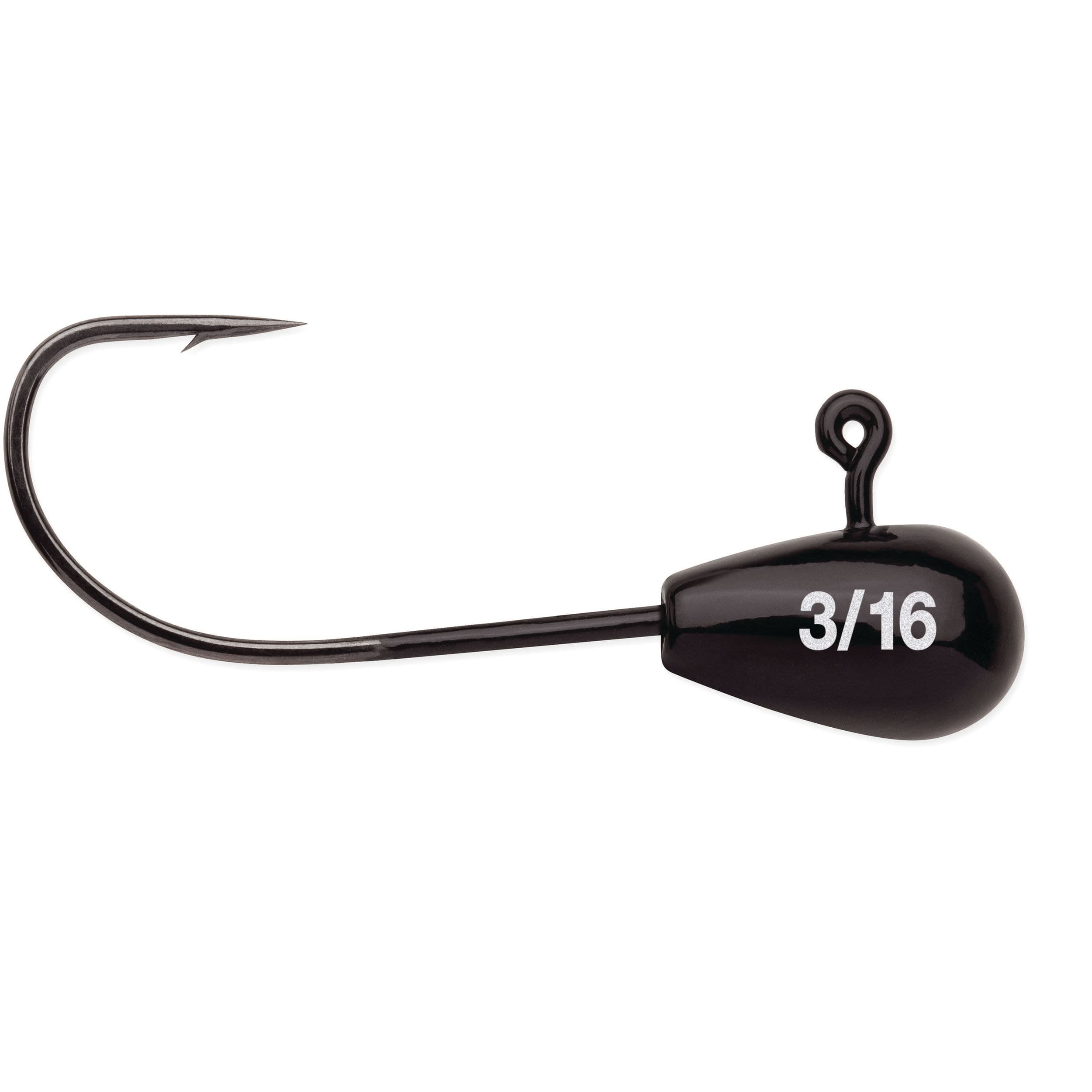 VMC Finesse Tube Jig, Black, 3/16-oz