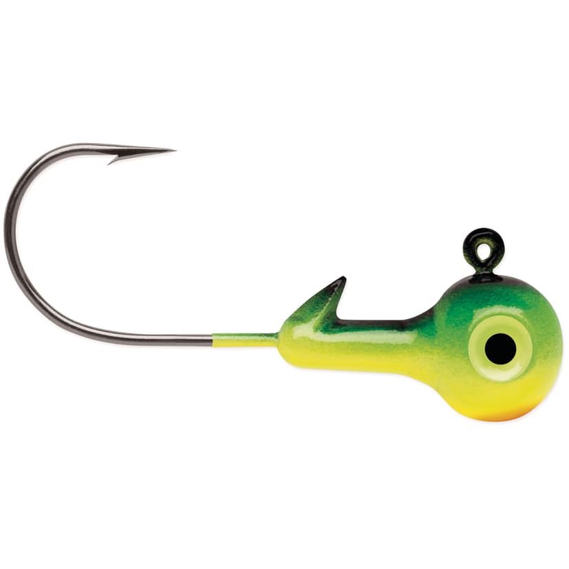 VMC Hard Round Ball Jig, Firetiger, 1/8-oz