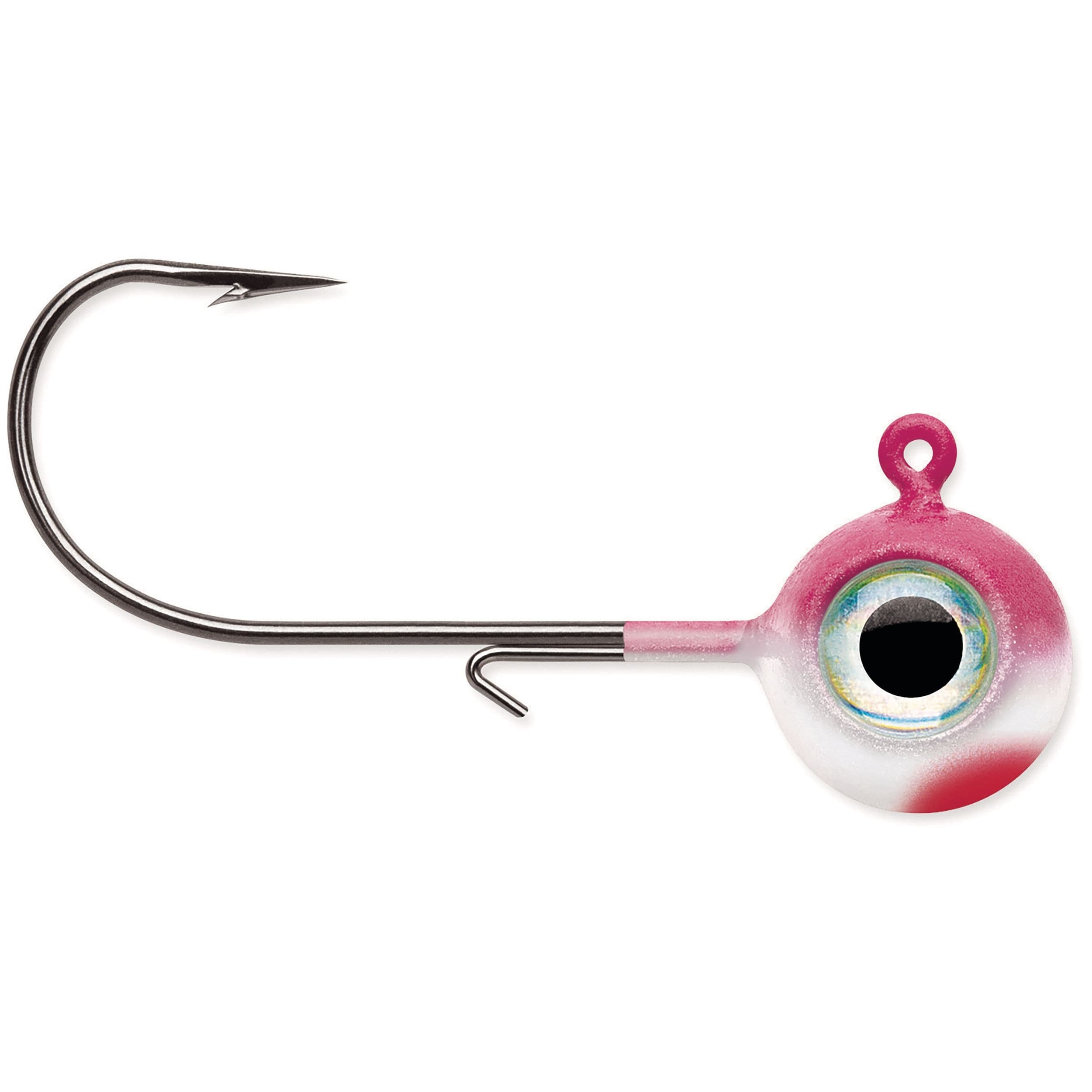 VMC Neon Moon Eye Jig, Pink Pearl, 1/4-oz