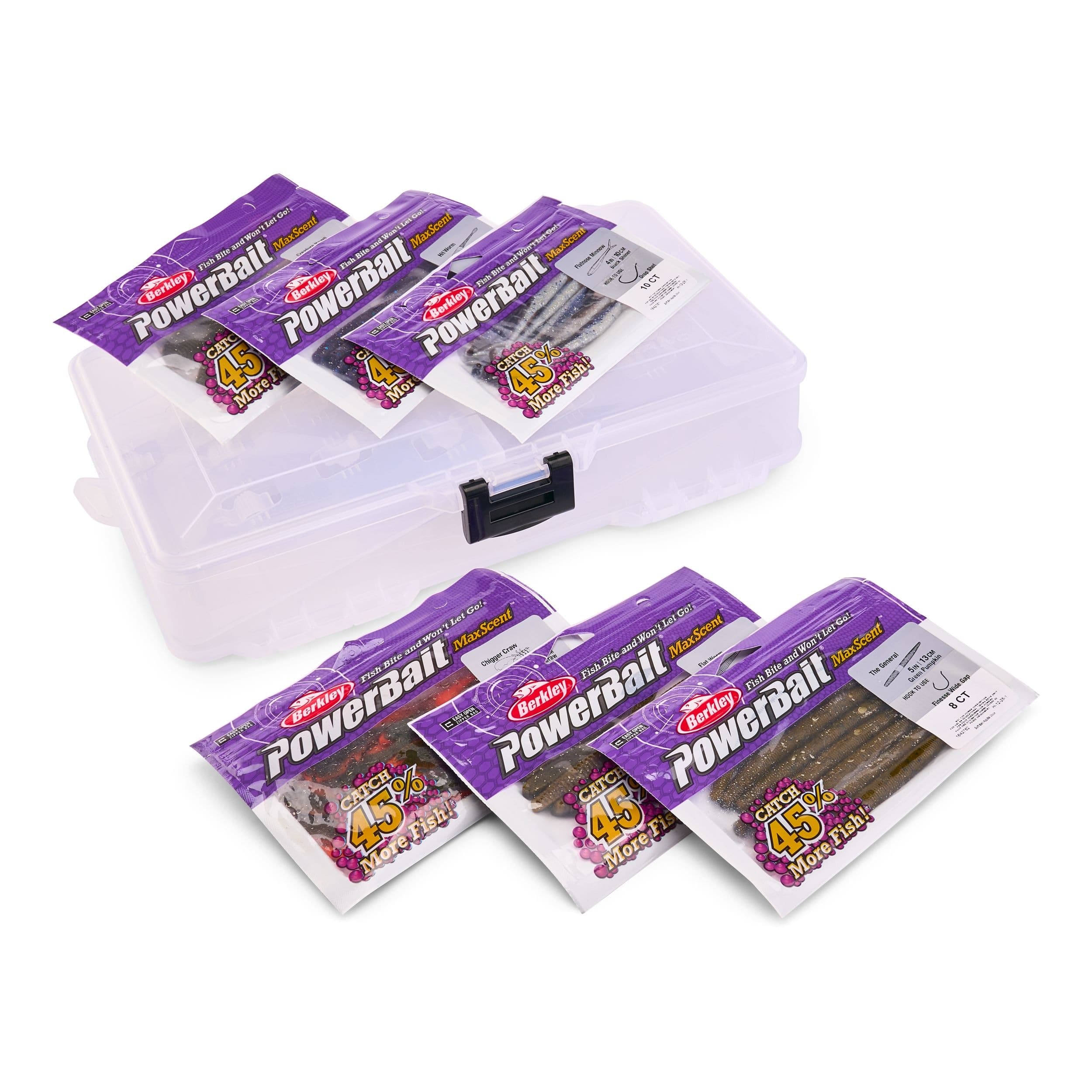 Berkley Powerbait Maxscent 54-Piece Essentials Kit