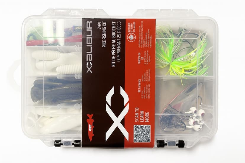 Xcalbur Pike Tackle Kit, 29 Piece