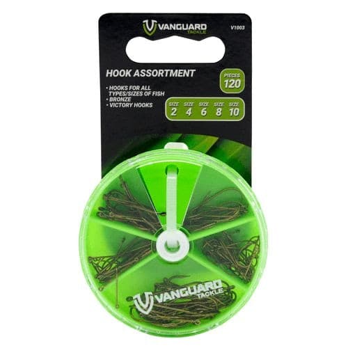 VanGuard Hooks, Assorted 120 Piece Kit