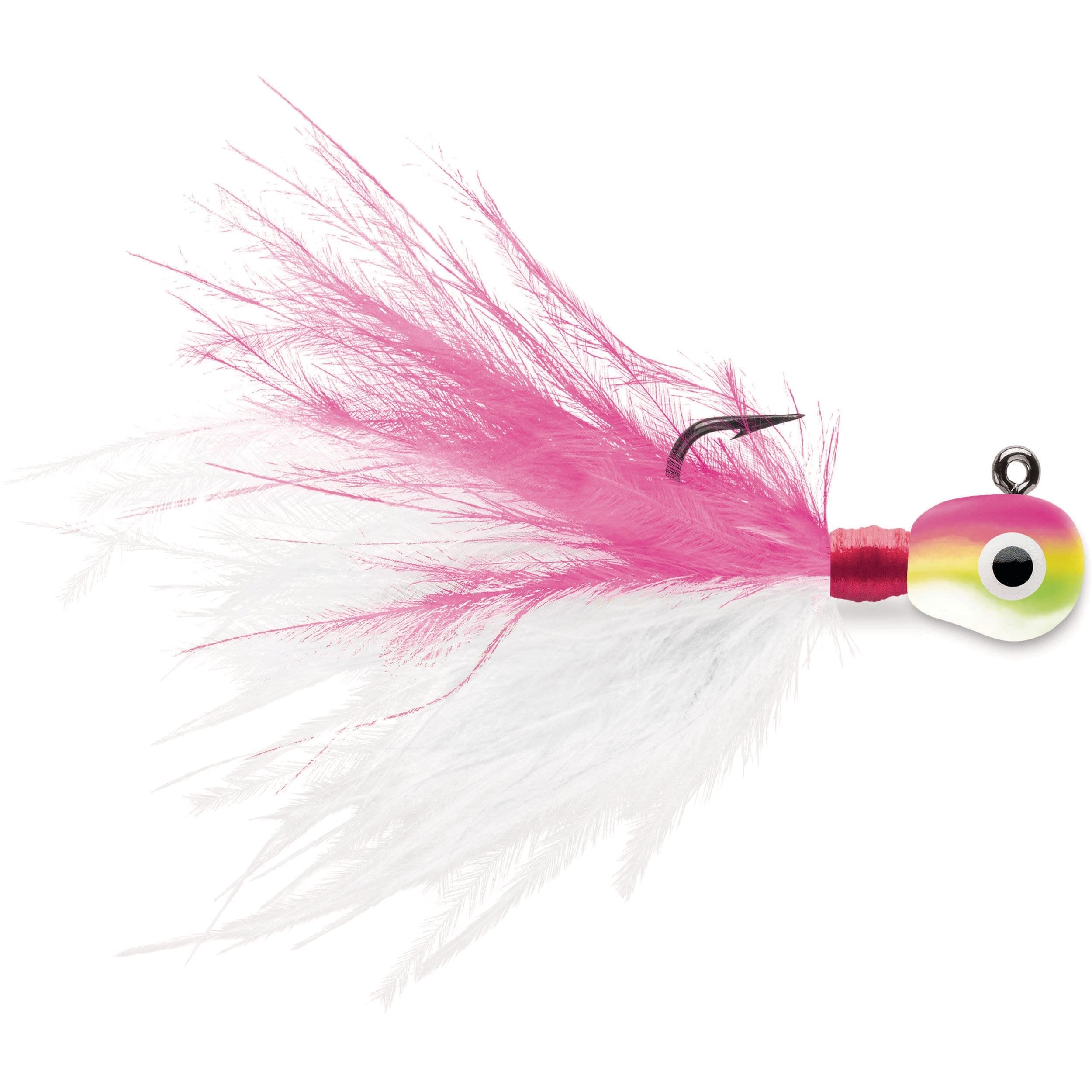 VMC® Roach Tungsten Jig Head, Pink, 1/16-oz