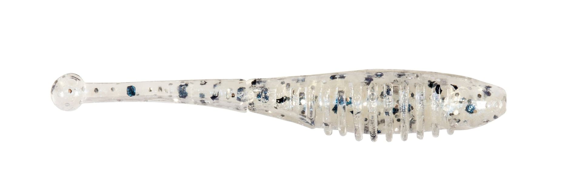 Z-Man Baby BallerZ Soft Bait, Blue Glimmer Sparkle, 2-in, 8-pk