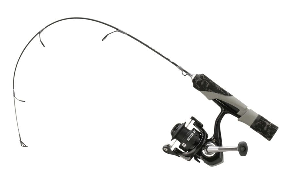 13 Fishing Sonicor Spinning Ice Fishing Combo, 26-in, Medium/Light