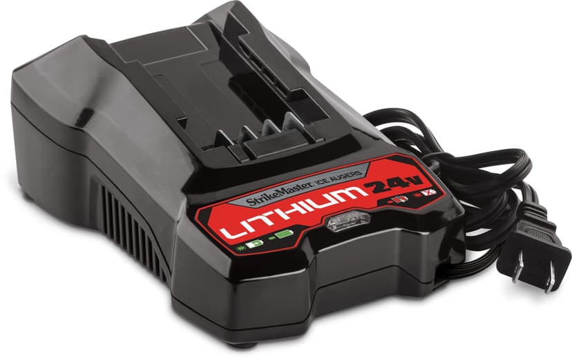 StrikeMaster 24V Lithium Ion Auger Battery Charger