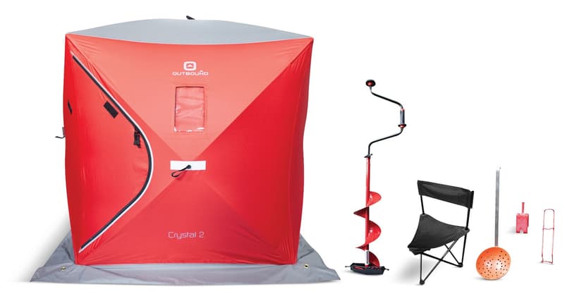 Outbound Ice Fishing Starter Kit Combo