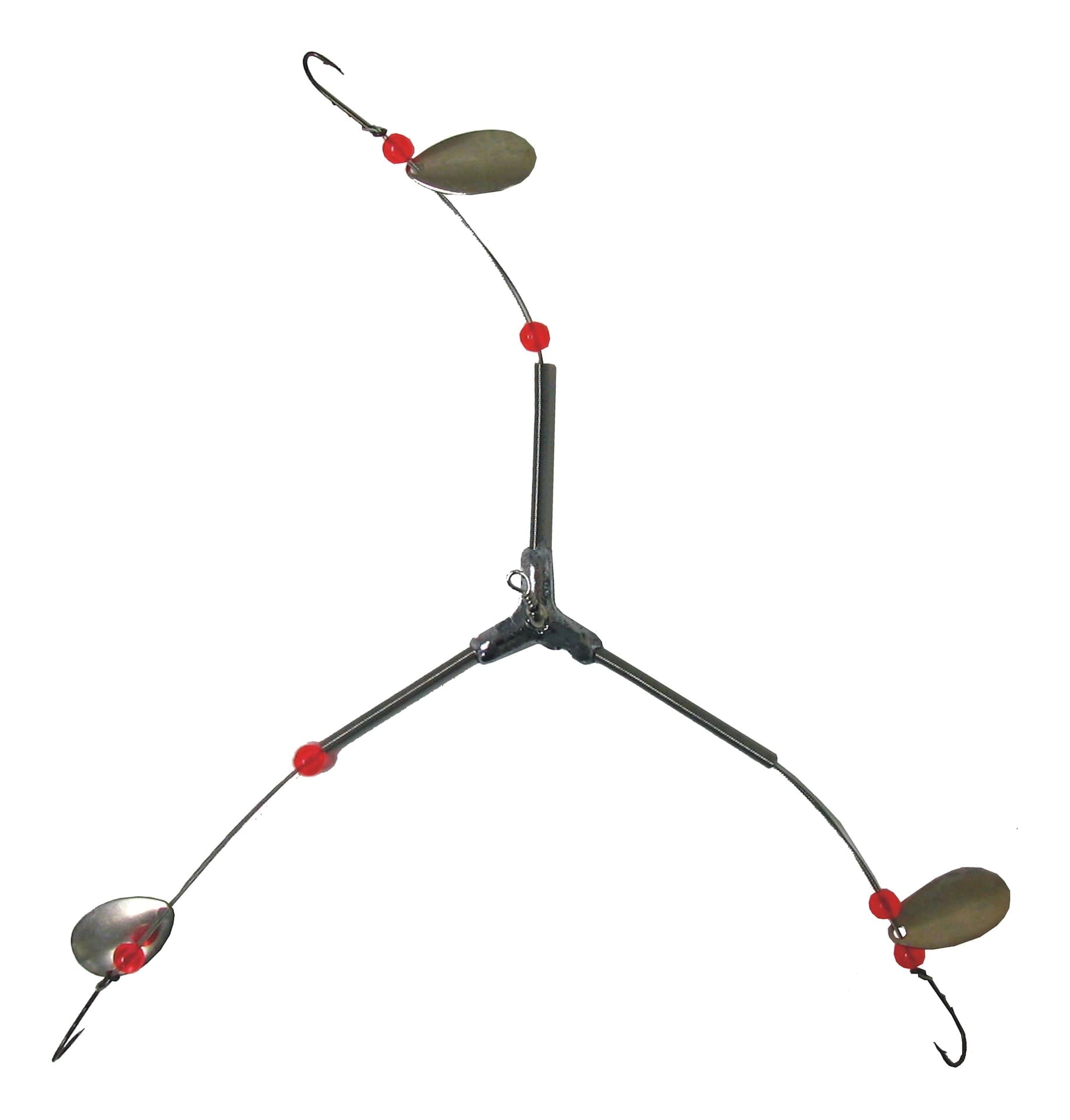 HT 3-Way Spreader Fishing Rig with Spinner & Beads