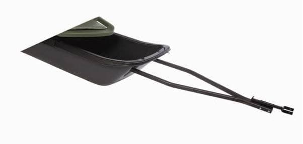 Pelican Trek Sport 60/75 Ice Fishing Sled Tow Hitch, Metal, Black