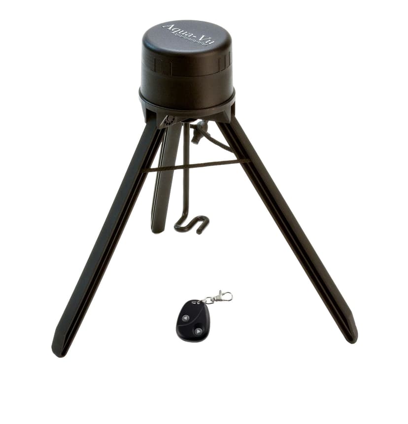 AquaView Aqua-Vu Mo-Pod 3 Motorized Wireless Black Underwater Camera Stand/Positioner with Remote Control