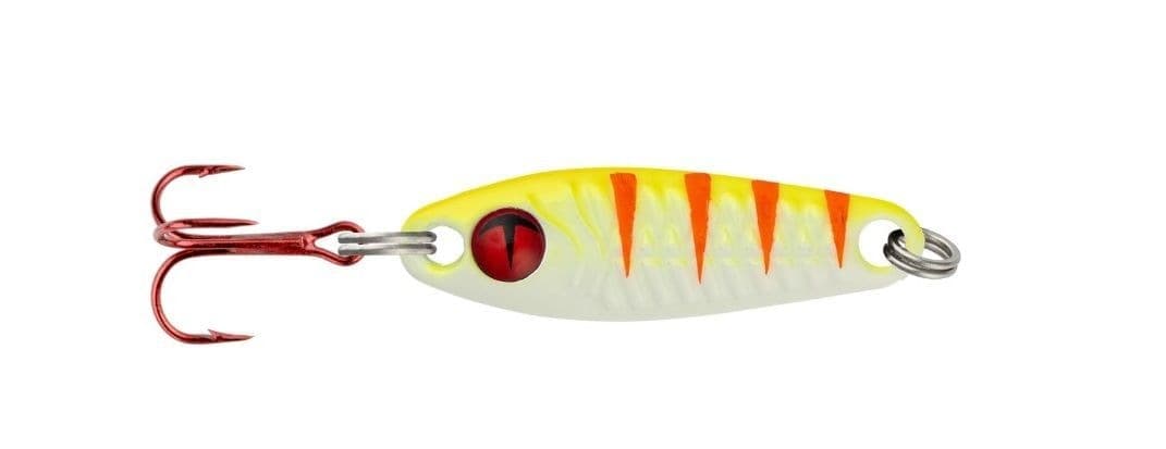 Northland Buckshot Spoon Tungsten UV Electric Perch, 3/8-oz