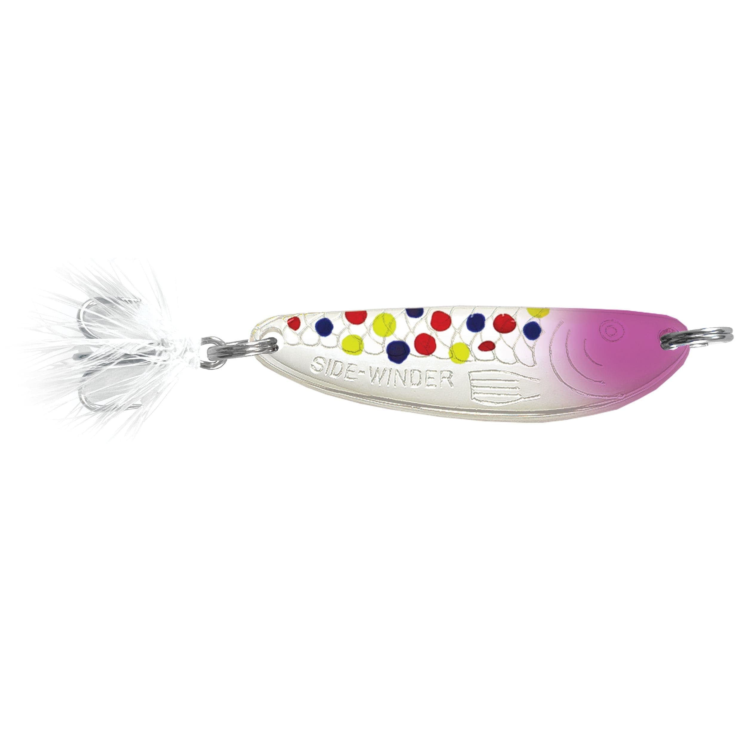 Acme Ice-Winder Flutter Spoon, Glow Pink Wonderbread, 1/4-oz