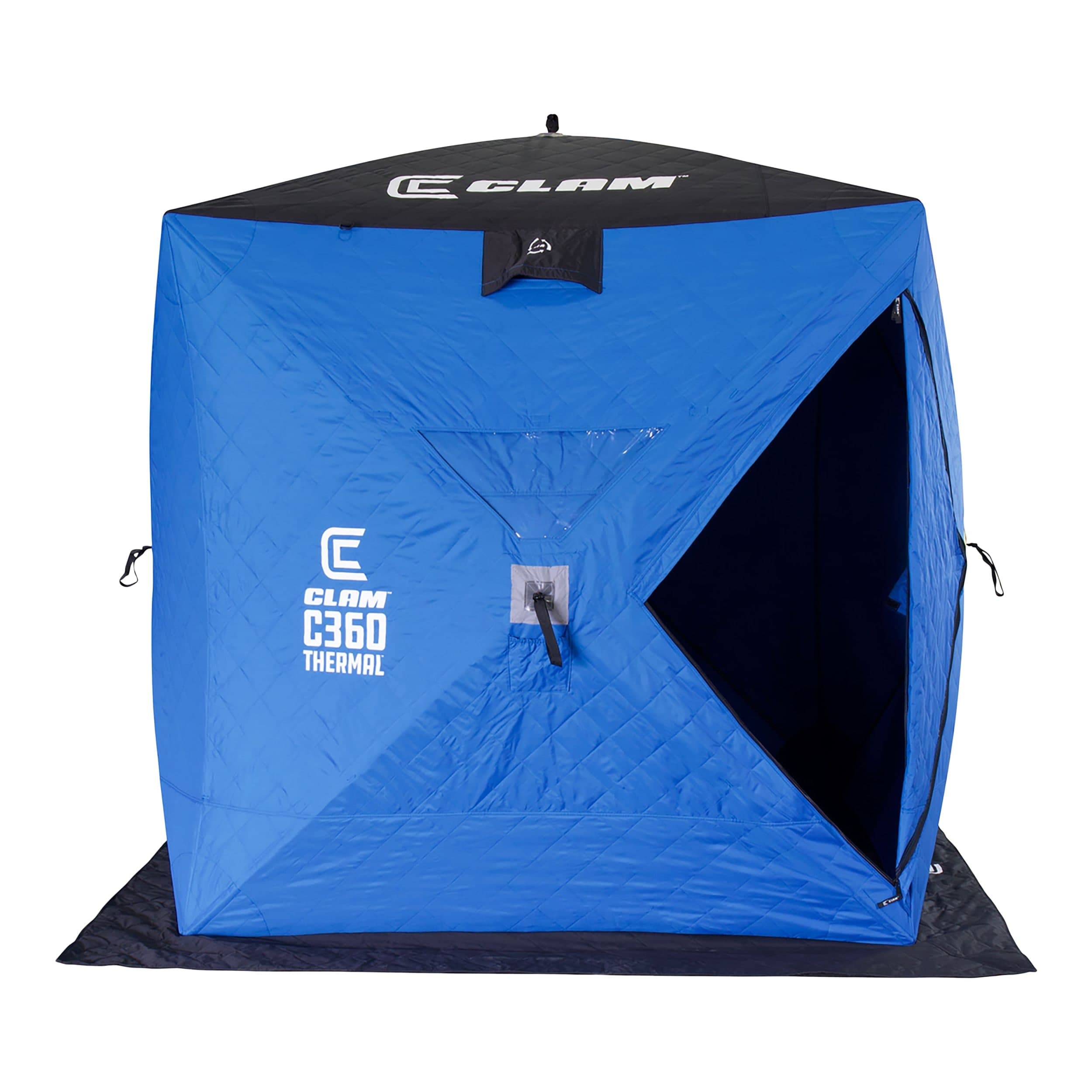 Clam C-360 4-Sided Thermal Hub Shelter with Advanced Hub Technology