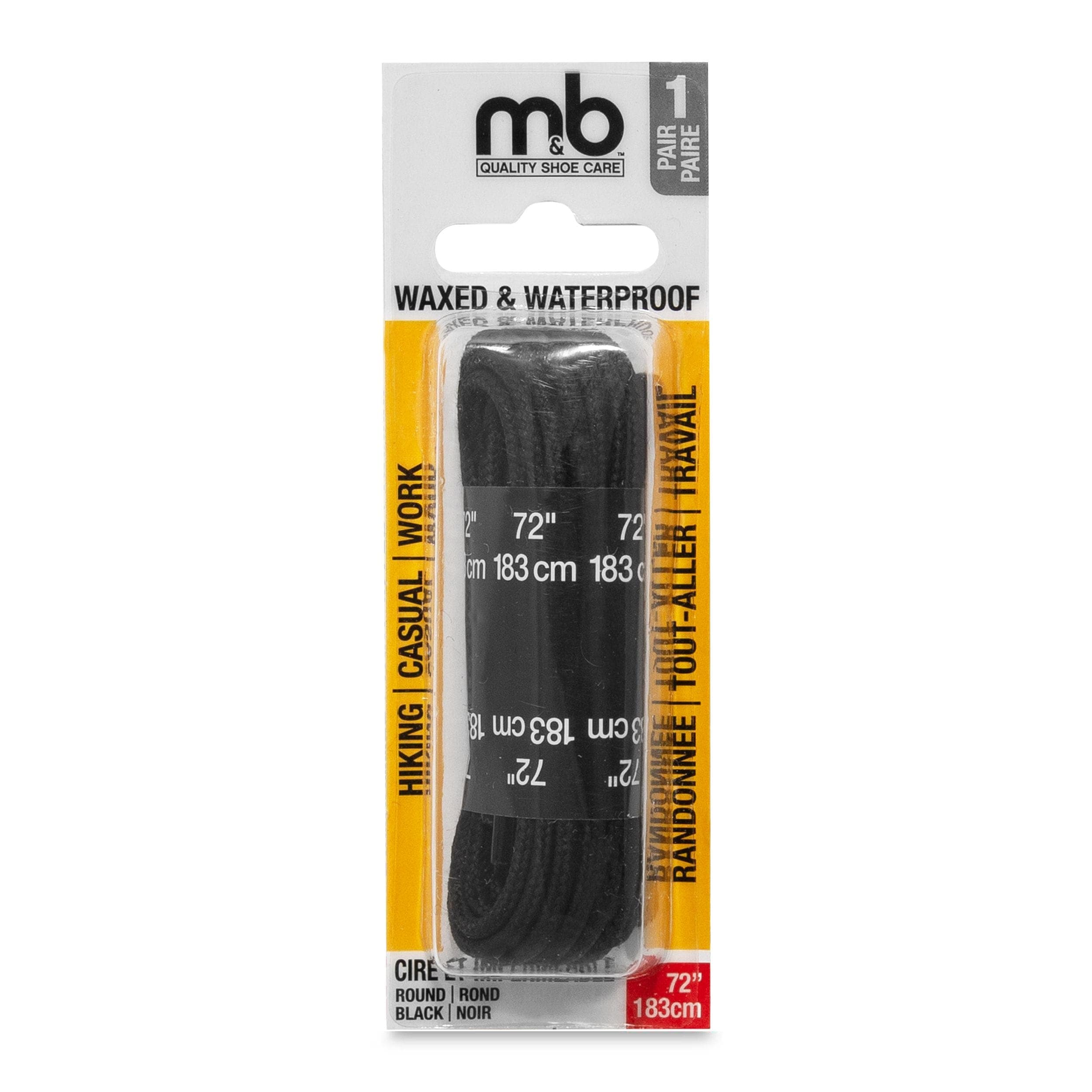 Moneysworth & Best Assorted Round Boot Laces