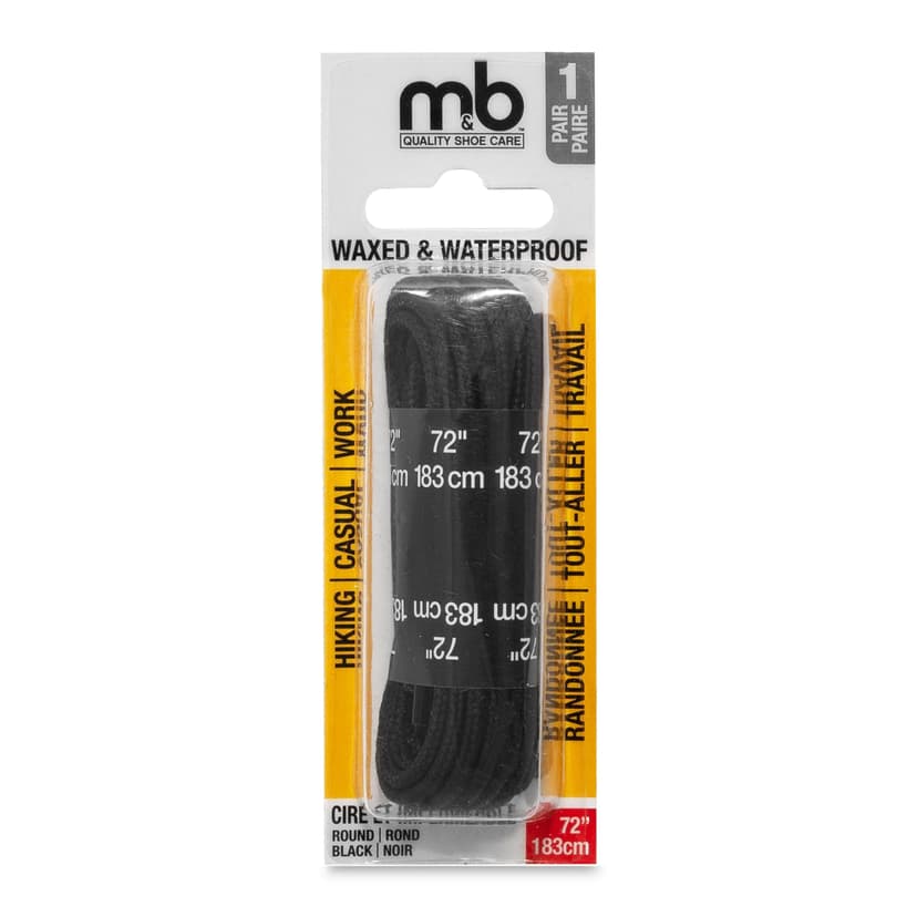 Moneysworth & Best Assorted Round Boot Laces