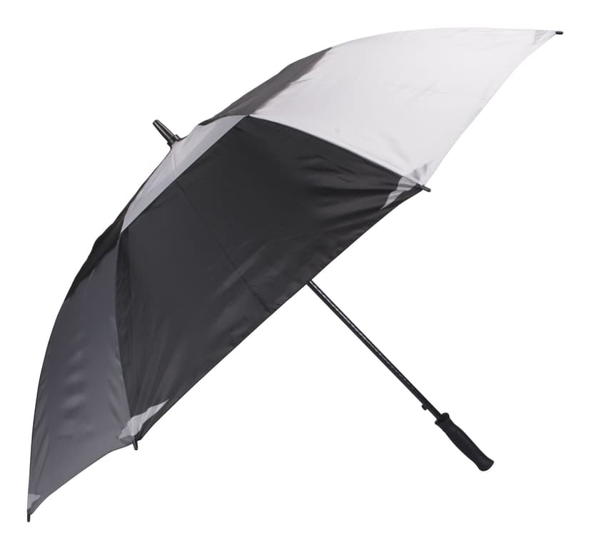 RainTech Auto Open Double-Canopy Jumbo Umbrella, 60-in, Black