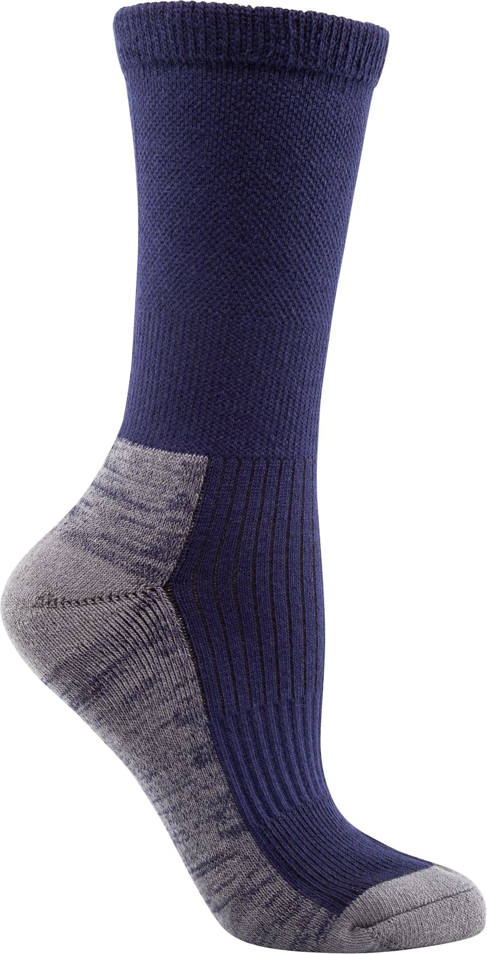 Outbound Women's Hiking Socks, Navy/Grey