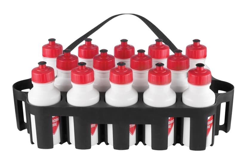 Canadian Tire Hockey/Sports Team Water Bottles with Carrier, 14 x 20.2-oz
