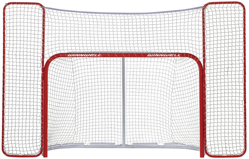 Winnwell Steel Street Hockey Net with Backstop, 72-in