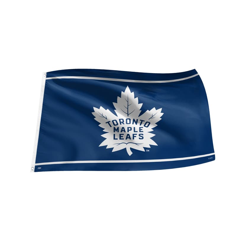 NHL Toronto Maple Leafs Single-Sided Logo Banner Flag, 3x5-ft