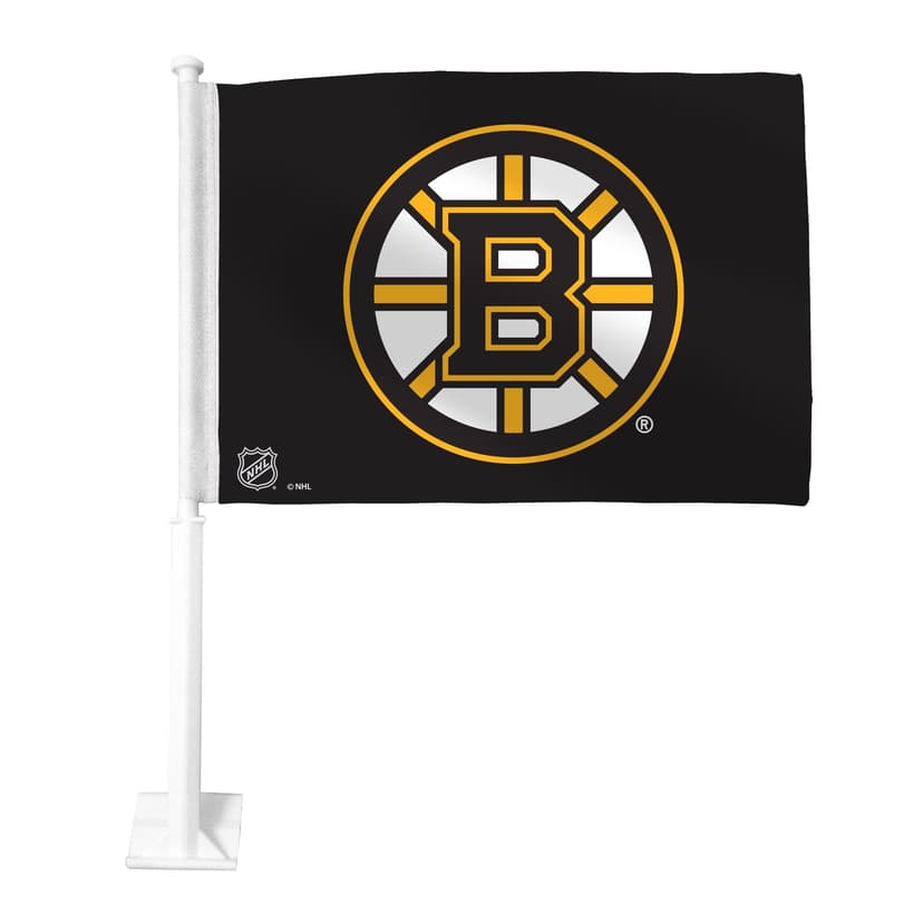 NHL Boston Bruins Hockey Car Flag