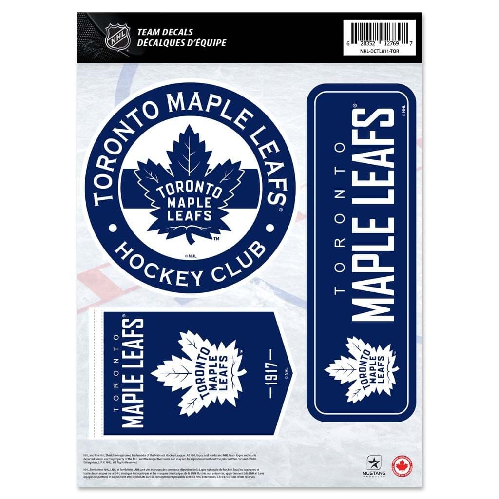 NHL Toronto Maple Leafs Hockey Team Vinyl Decals