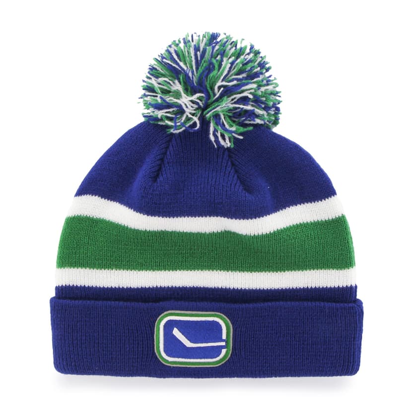 Fan Favorite NHL Vancouver Canucks Mass Breakaway Cuff Knit Pom Toque, Adult