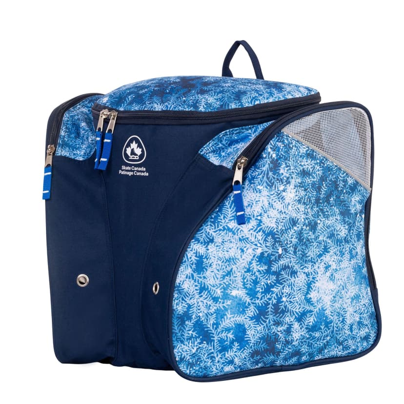 Skate Canada Figure Skating Backpack Bag, Blue or Navy