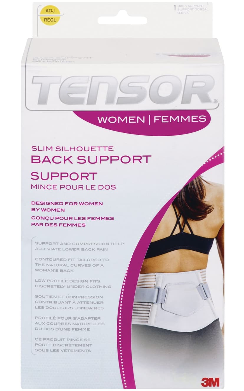 Tensor Women's Slim Silhouette Back Support Brace