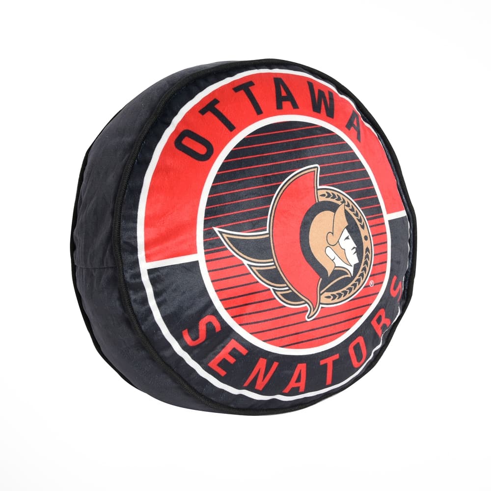 NHL Ottawa Senators Hockey Puck Pillow Cushion