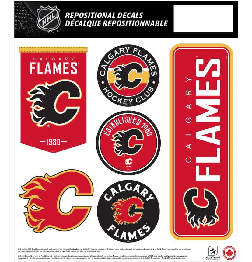 NHL Calgary Flames Wall Decal
