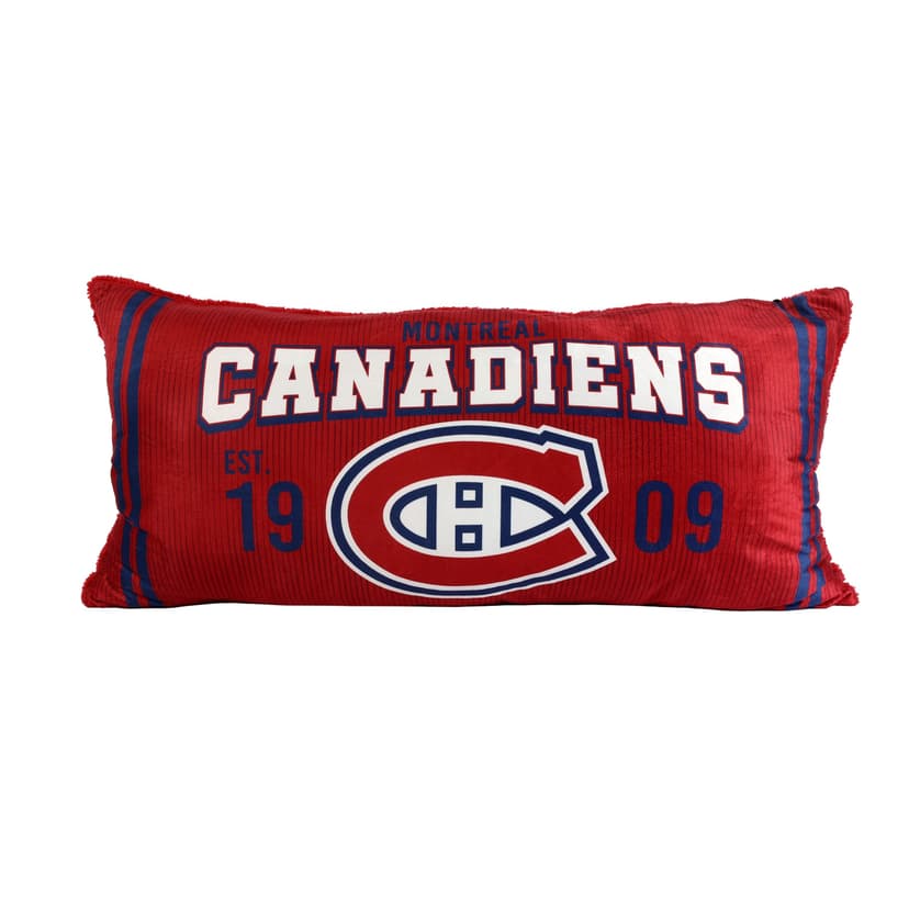NHL Montreal Canadiens Body Pillow, 18-in x 36-in
