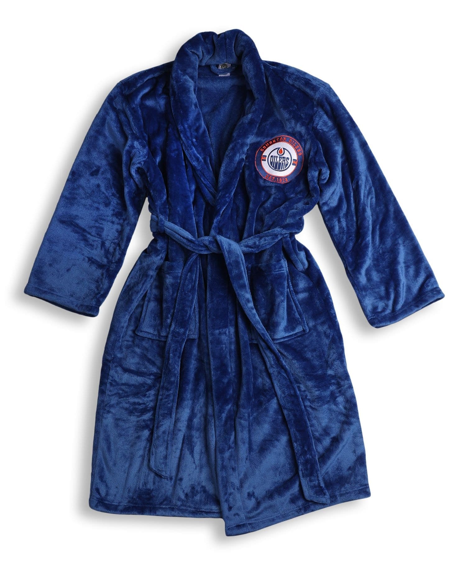NHL Edmonton Oilers Bathrobe, Adult, One Size