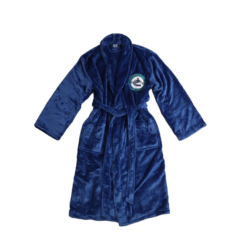 NHL Vancouver Canucks Bathrobe, Adult, One Size