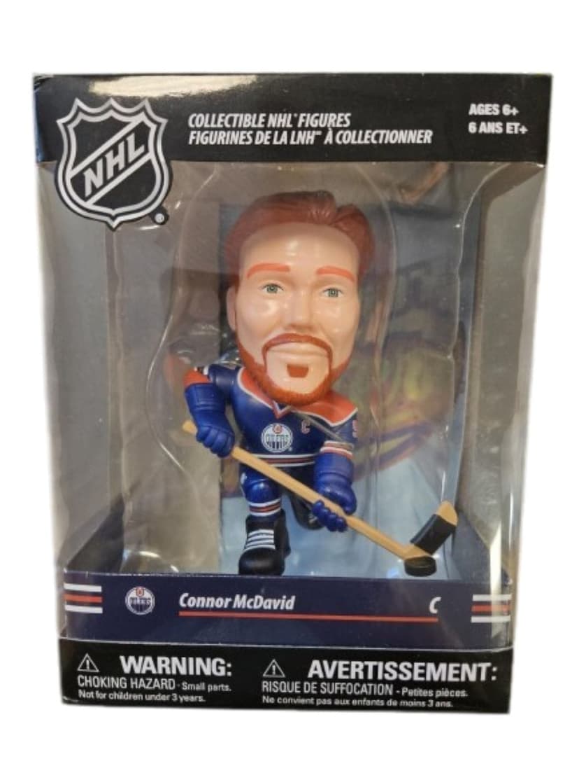 NHL Big Shot Shooters Edmonton Oilers Connor McDavid Figurine
