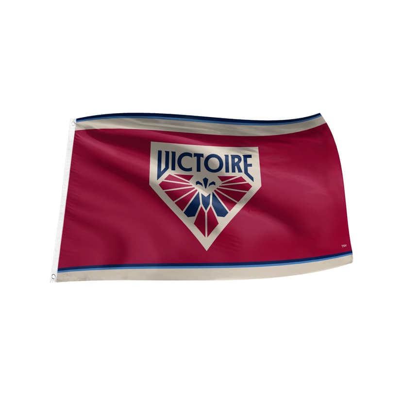 PWHL Montreal Victoire Single-Sided Flag, 3x5-ft