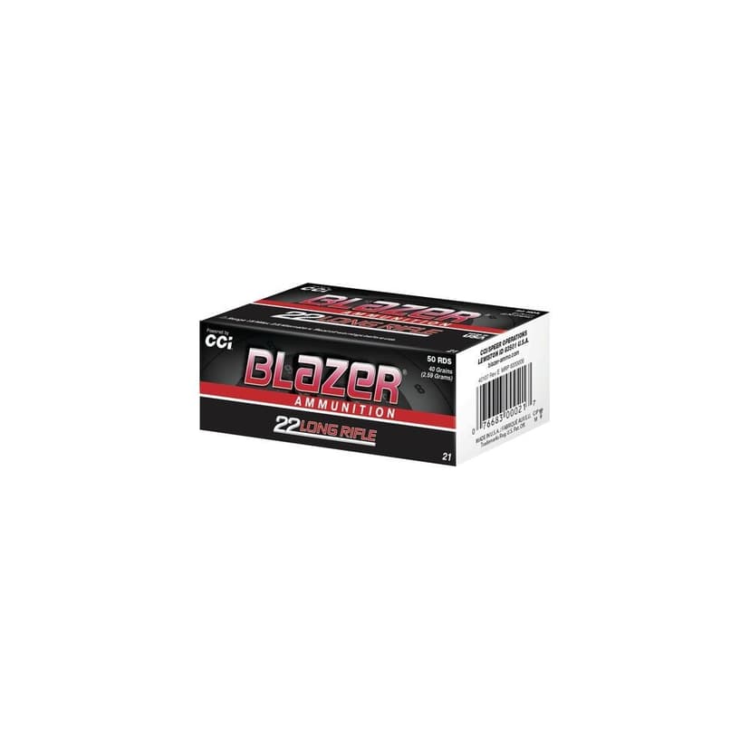 CCI .22 LR 40 Grain Lead SP Ammunition