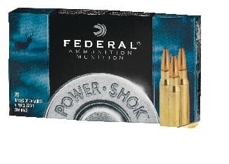 Federal Power-Shok Rifle 30-06 Springfield 180 Grain