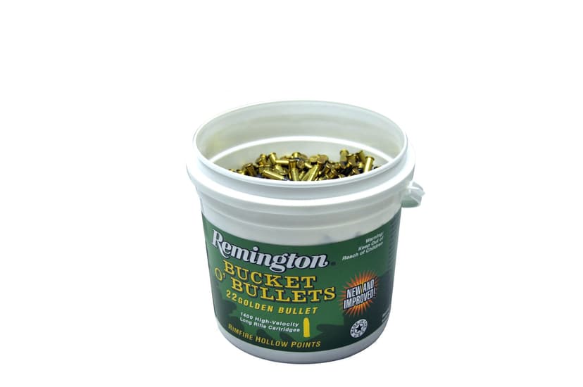 Remington 22 Long Rifle High Velocity Bucket o' Bullets, 1400-pk