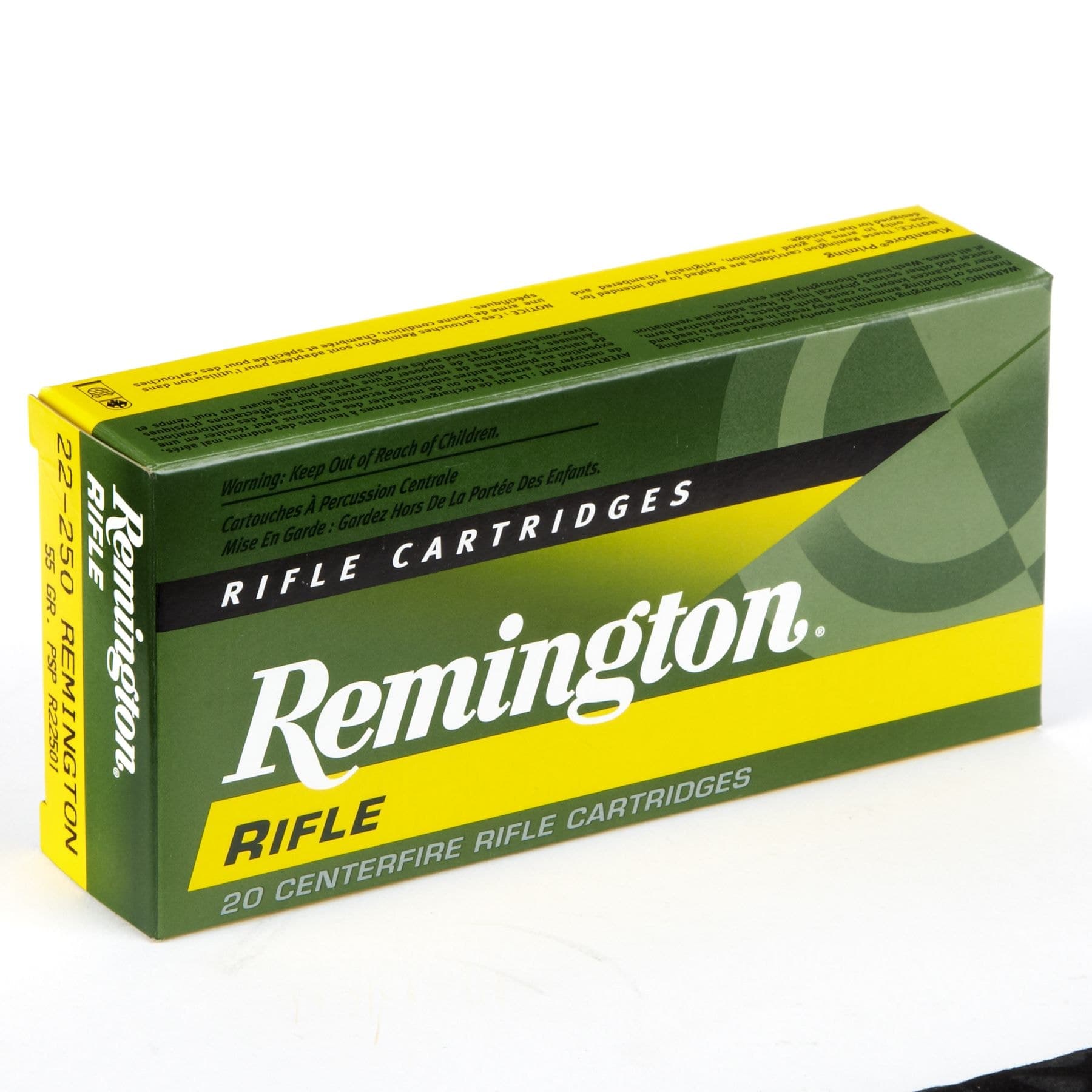 Remington High Performance Rifle 22-250 Rem 55GR
