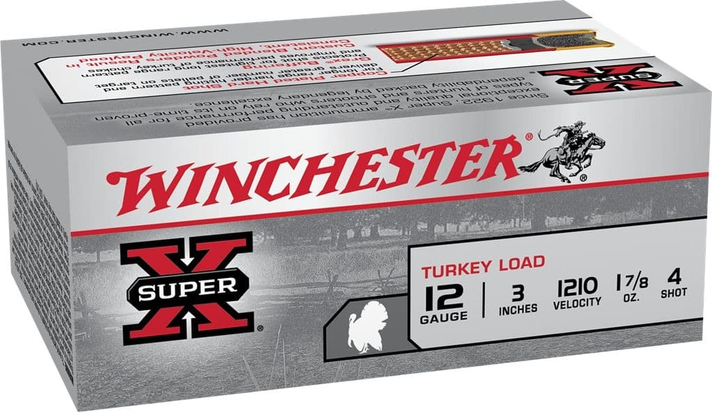 Winchester 12-Gauge 3-in #4 Lead Turkey Shotgun Ammunition, 1-7/8-oz, 10-pk
