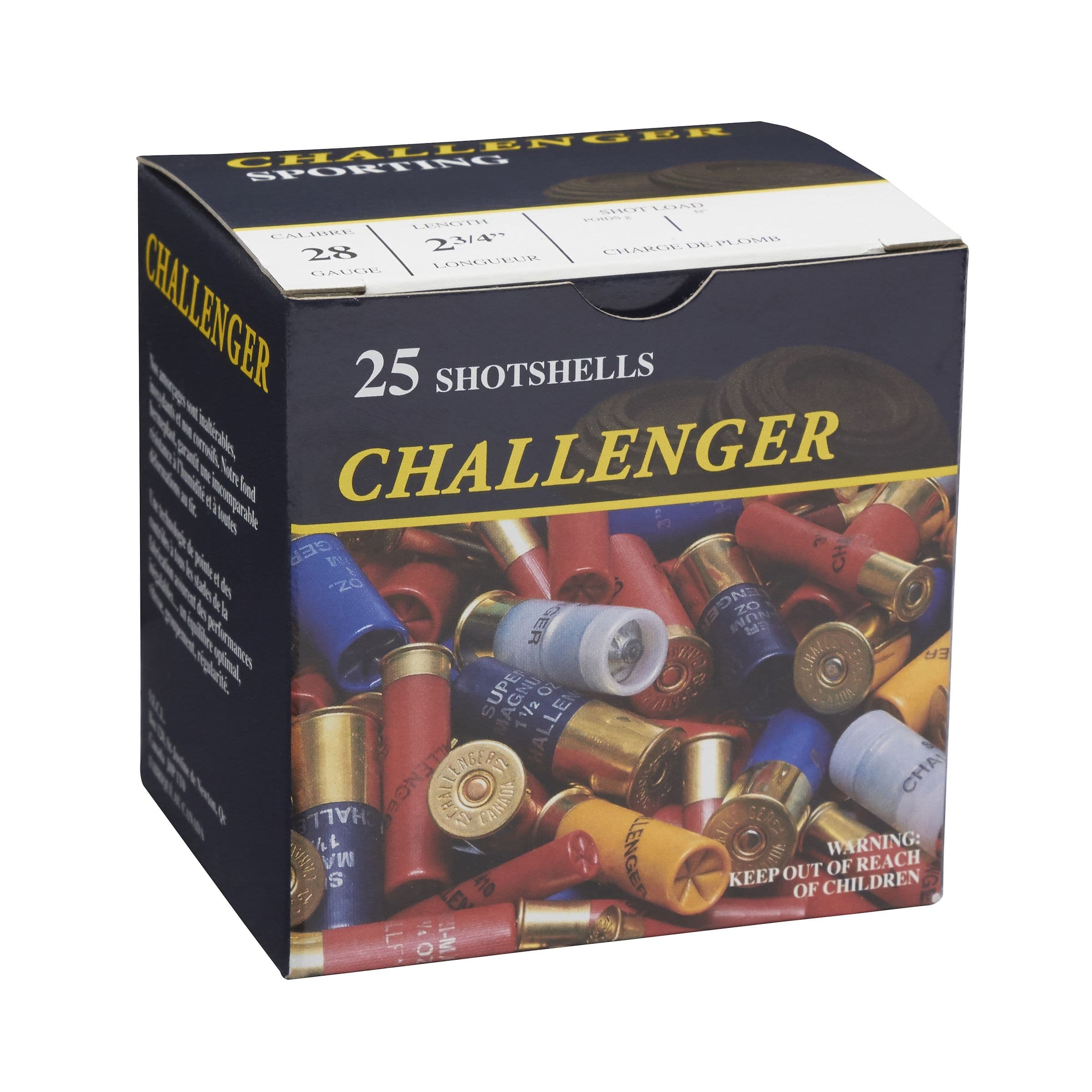Challenger Target Load 28-Gauge #9 Shotshell Ammunition, 3/4-oz