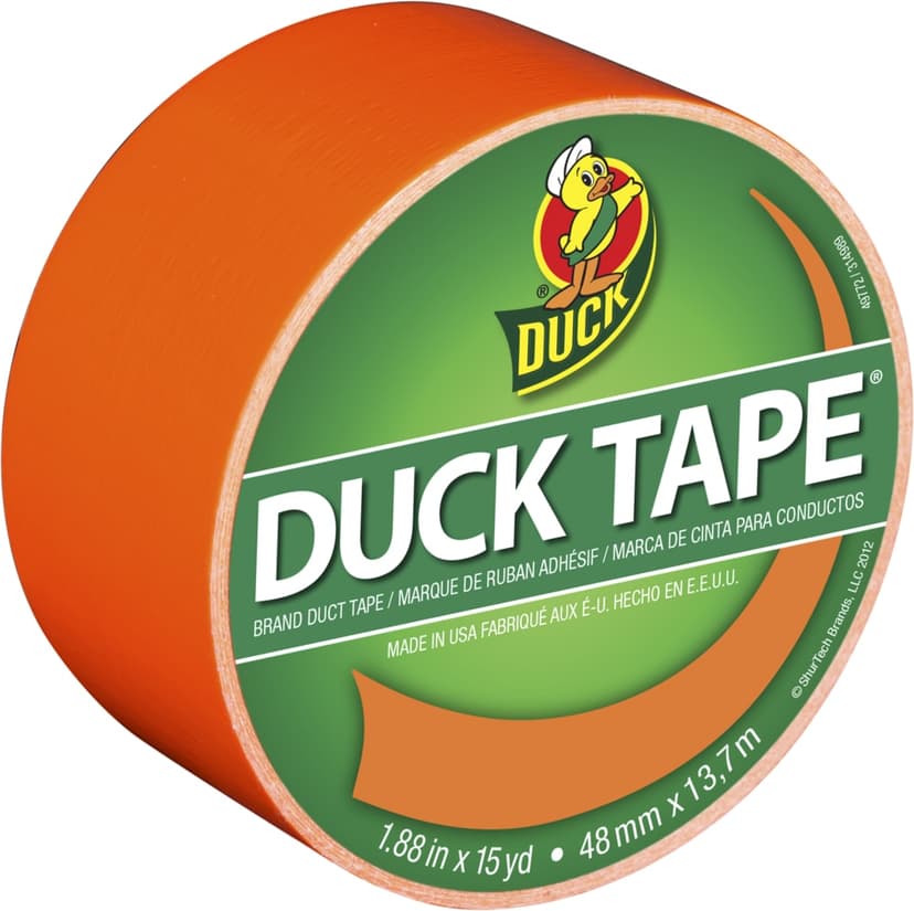 Blaze Duck Tape, Blaze Orange, 1.88-in x 20-yds.